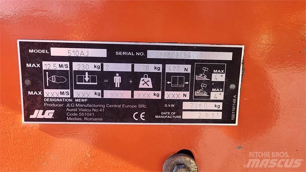 JLG 510AJ Articulated boom lifts