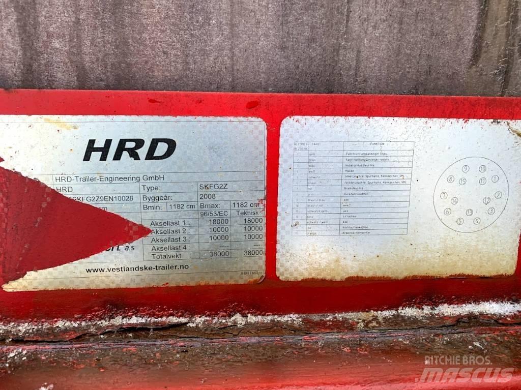 HRD City trailer Flatbed/Dropside trailers