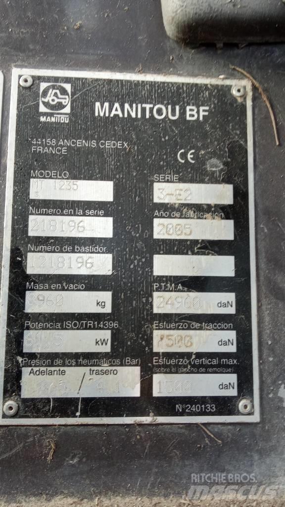 Manitou MT 1235 Telescopic handlers