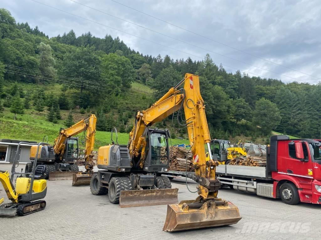 Hitachi ZX 140 W-3 Wheeled excavators