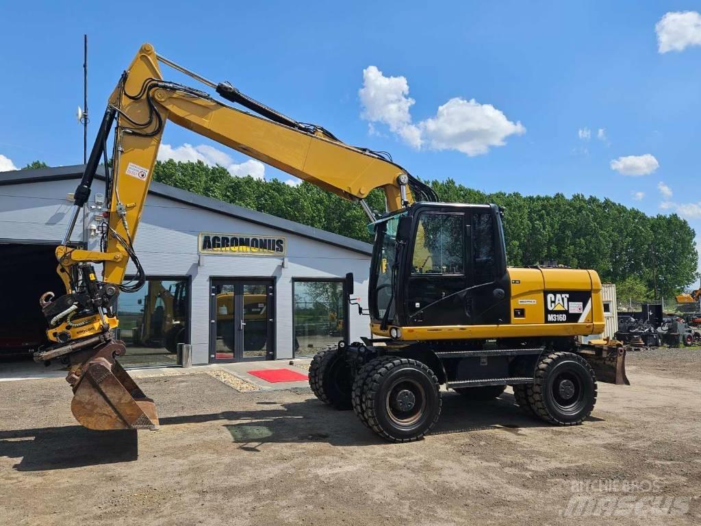 CAT M 316 D Wheeled excavators