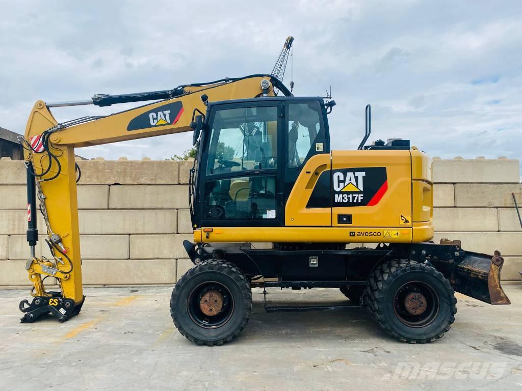 CAT m317f Wheeled excavators