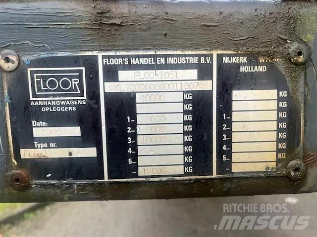 Floor FLO-12-28H Flatbed/Dropside semi-trailers