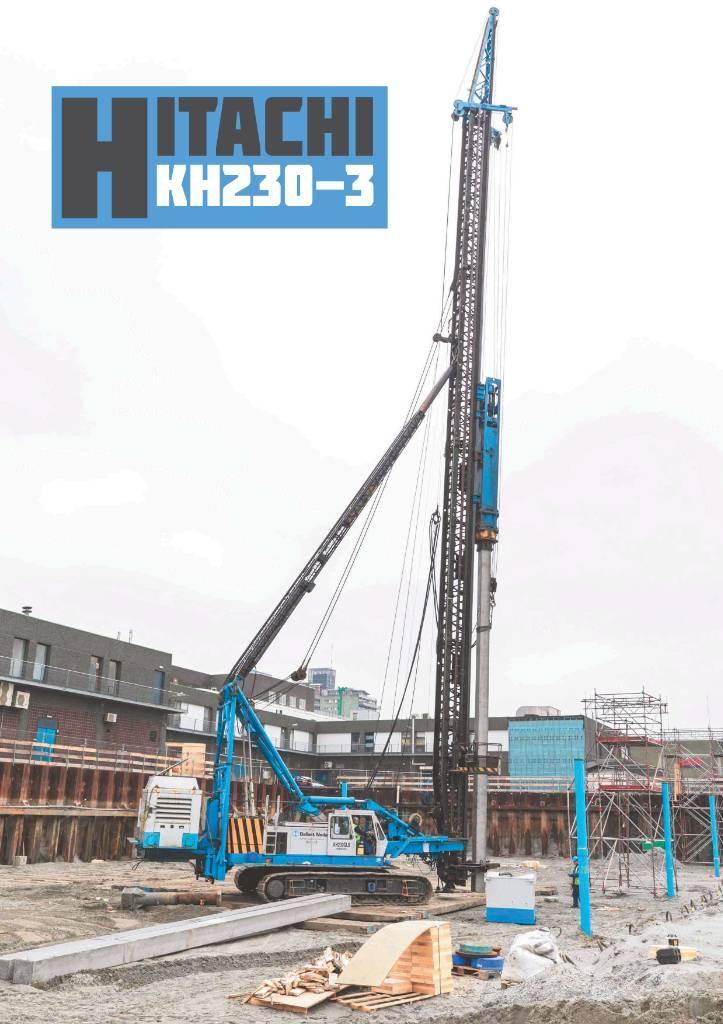 Hitachi KH230-3GLS Drilling rigs