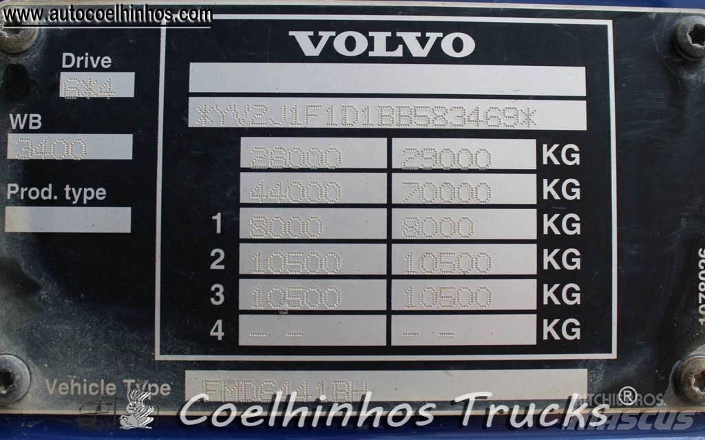 Volvo FMX 410  6x4 Tipper trucks