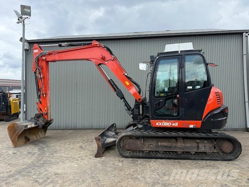 Kubota KX 080-4 Mini excavators  7t - 12t