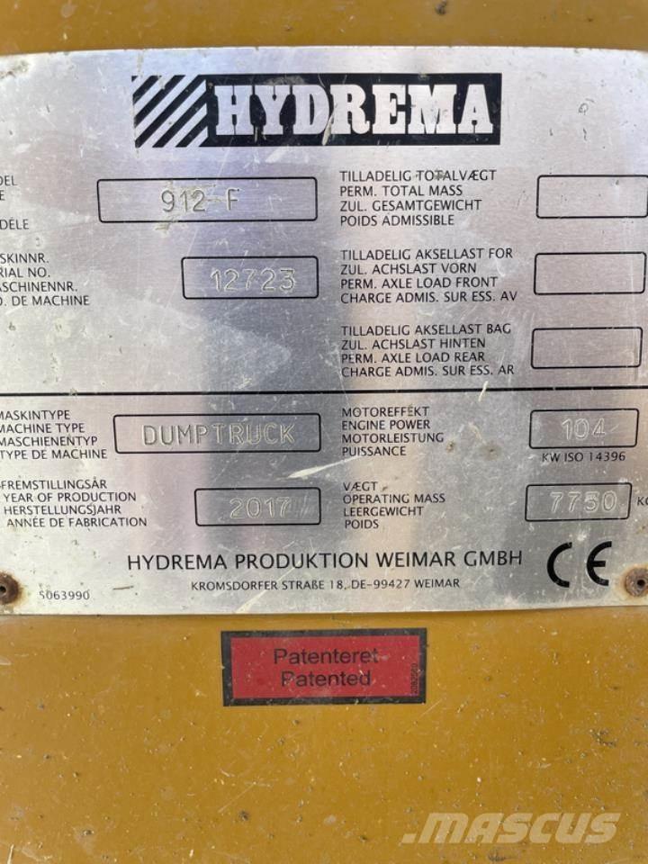 Hydrema 912FS Site dumpers