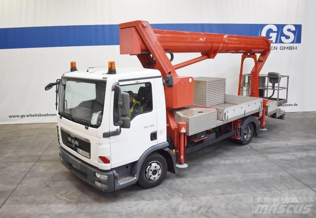 Ruthmann T 330 Truck mounted platforms