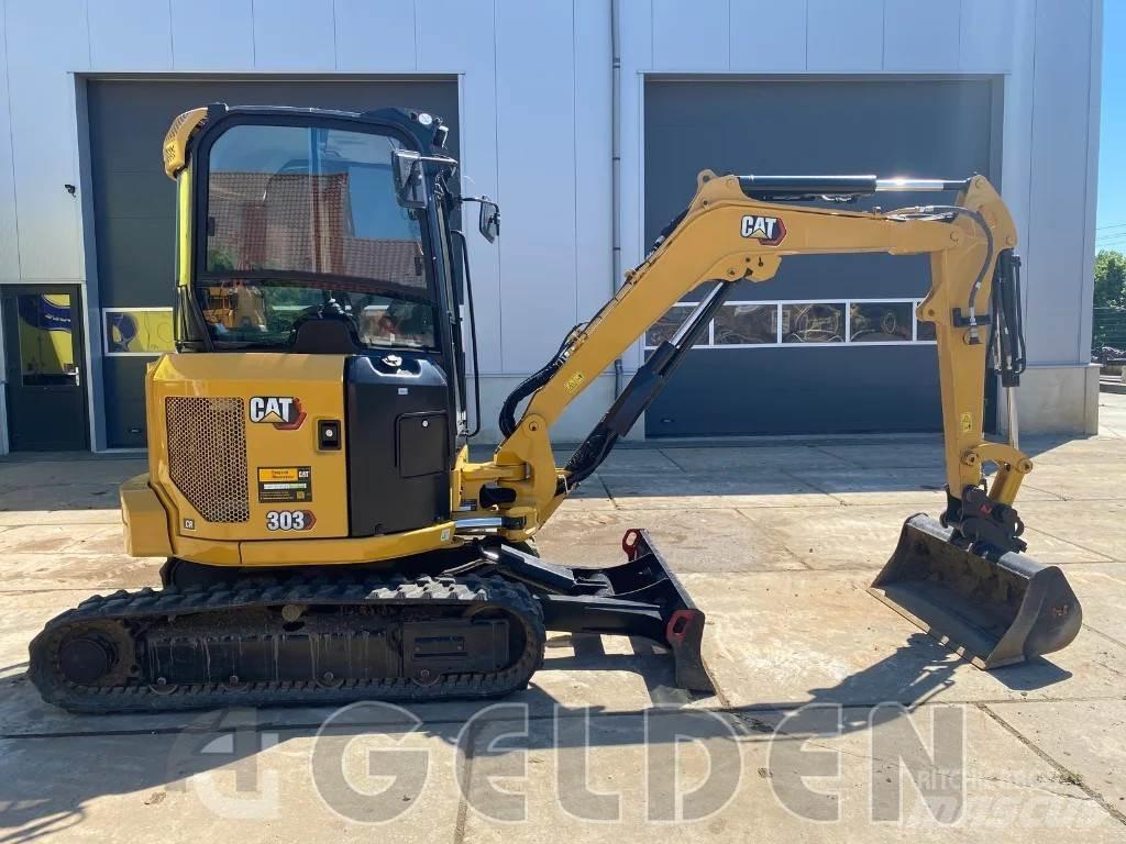 CAT 303 - 3 Buckets Mini excavators < 7t (Mini diggers)