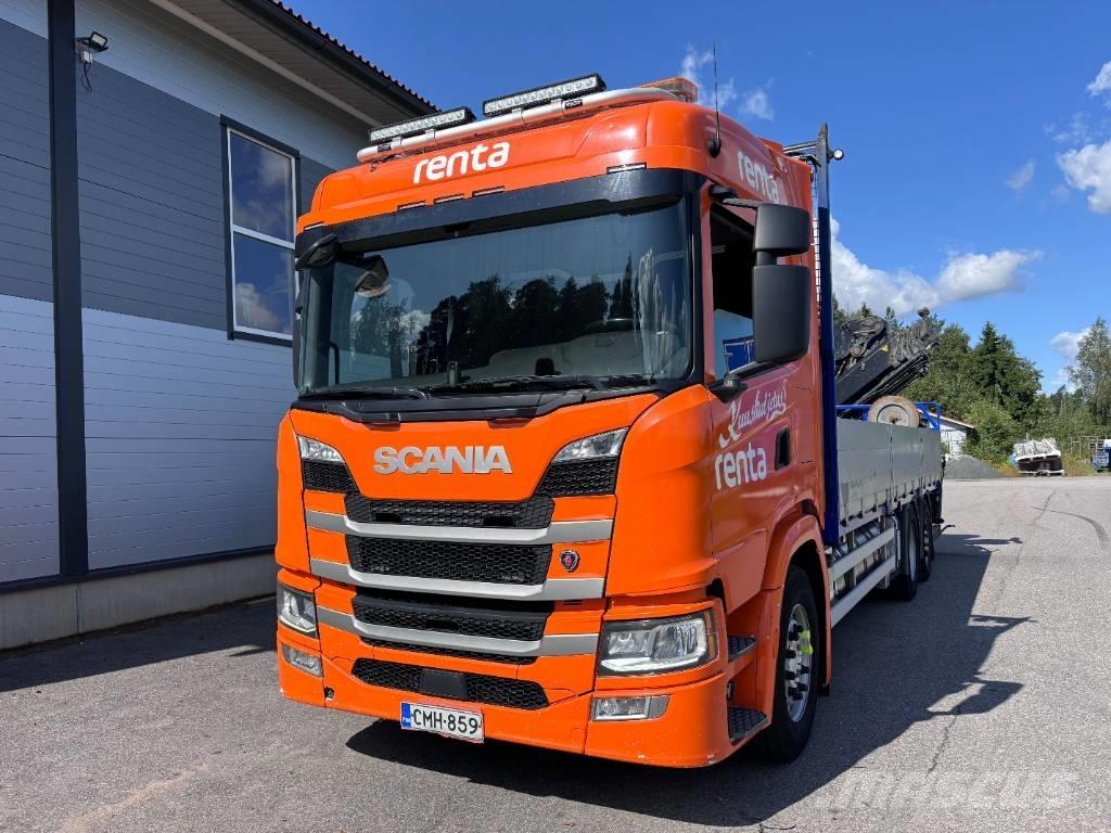 Scania G 410 Truck mounted cranes