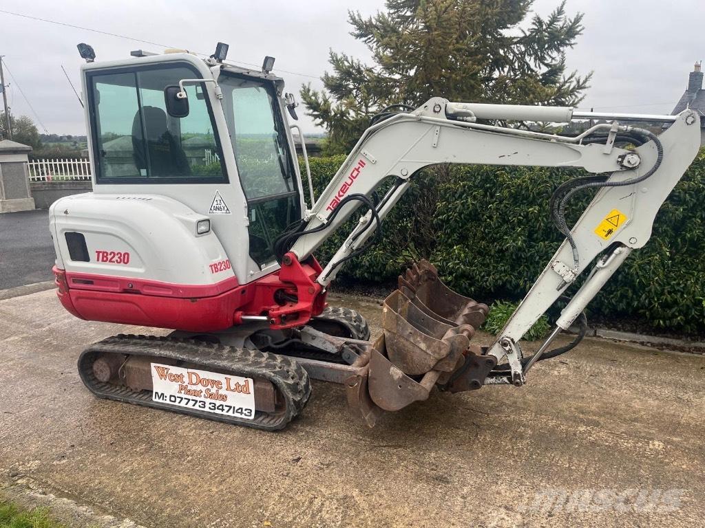 Takeuchi TB 230 Mini excavators < 7t (Mini diggers)