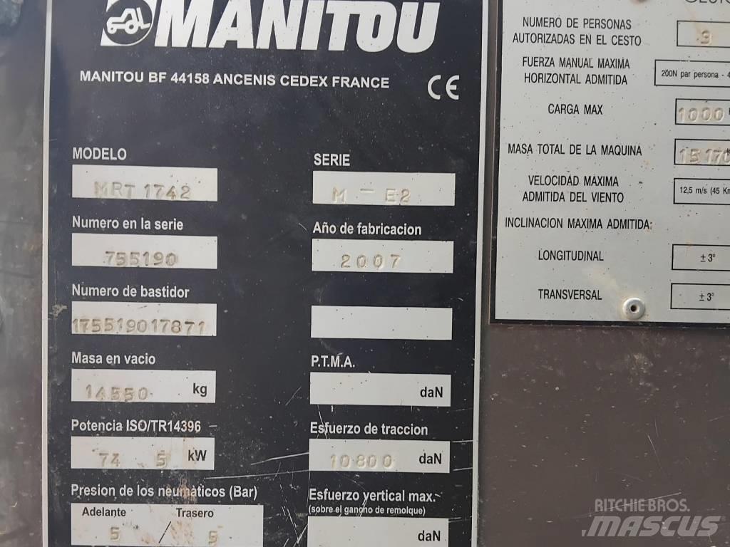 Manitou MRT1742 Telescopic handlers