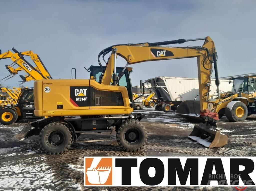 CAT M 314 F Wheeled excavators