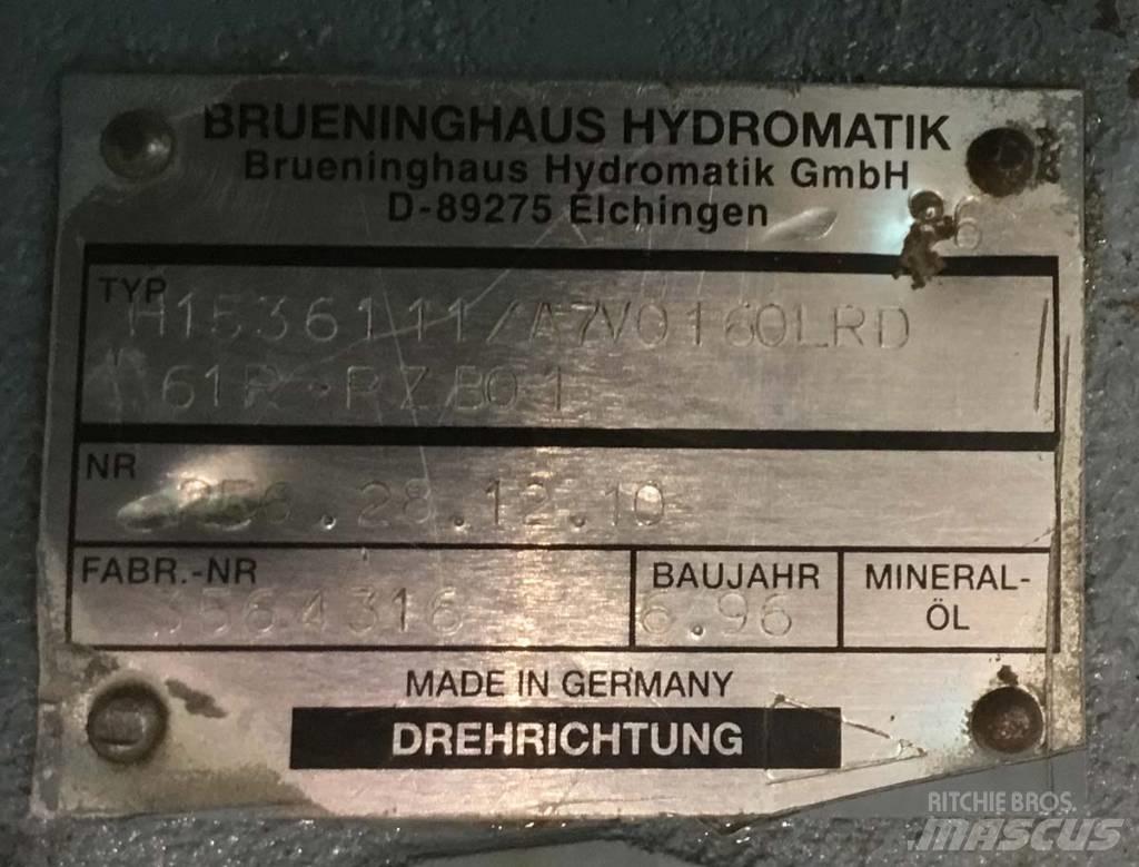 Hydromatik A7V160LRD Hydraulics