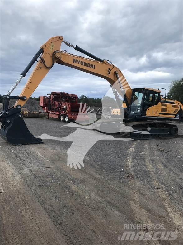 Hyundai HX330L Crawler excavators