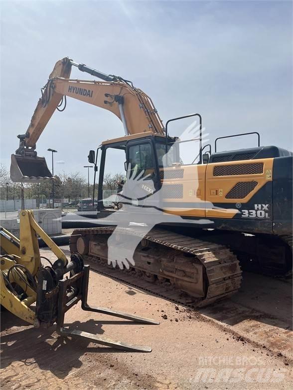 Hyundai HX330L Crawler excavators