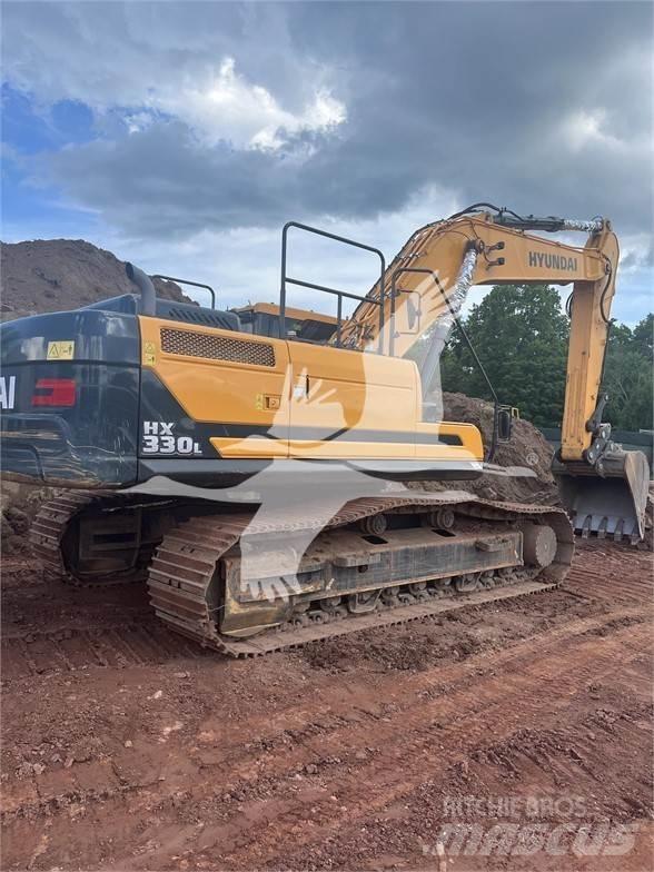 Hyundai HX330L Crawler excavators