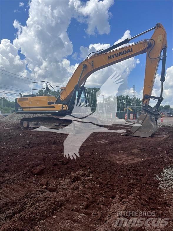 Hyundai HX330L Crawler excavators