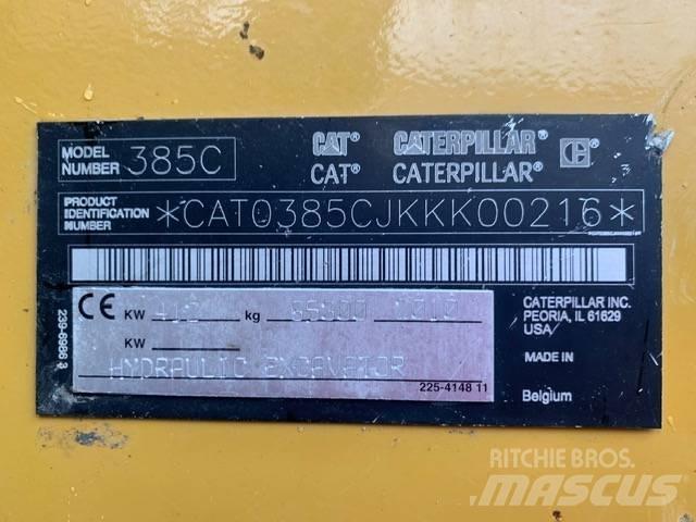 CAT 385 C L  385CL Crawler excavators