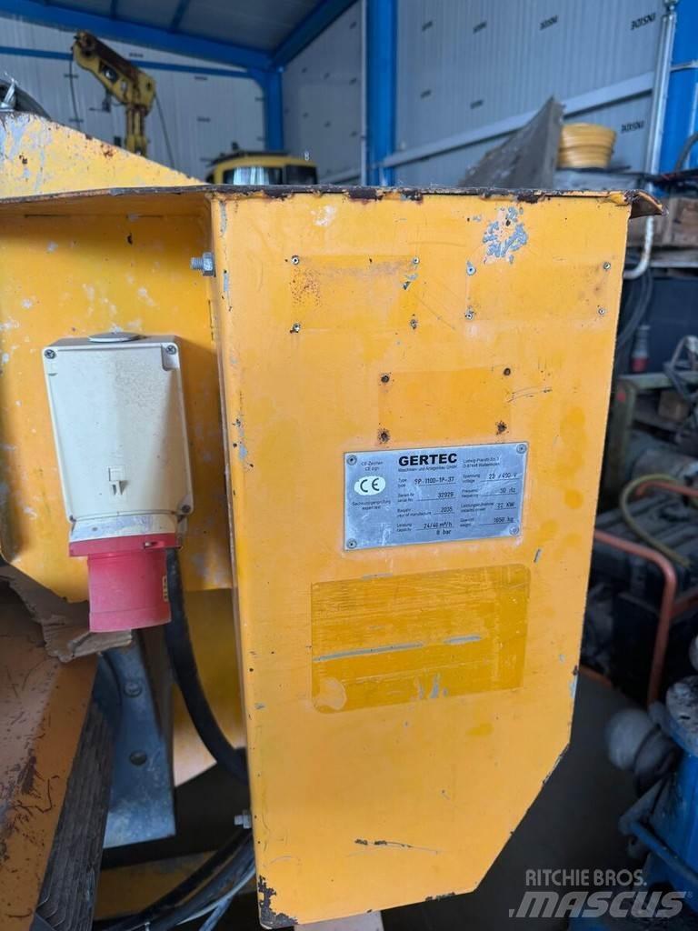  GERTEC SP 1100 Concrete pumps