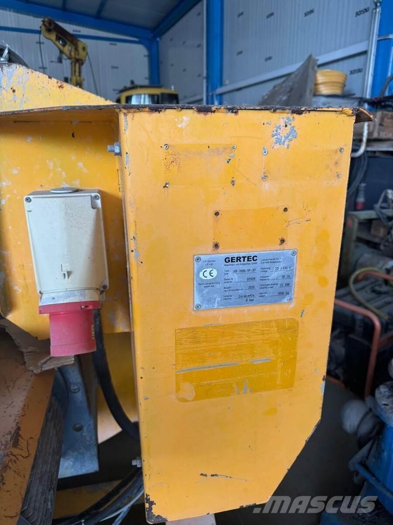  GERTEC SP 1100 Concrete pumps
