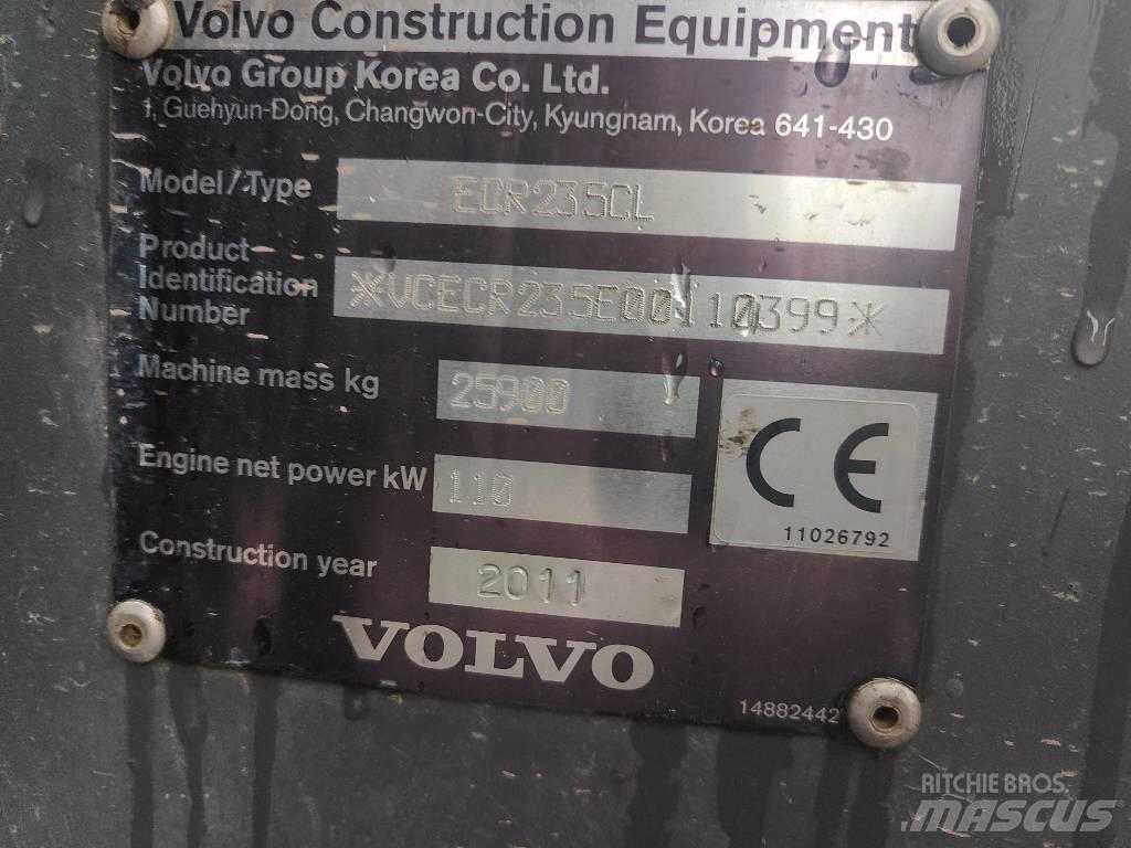 Volvo ECR 235 C L Crawler excavators