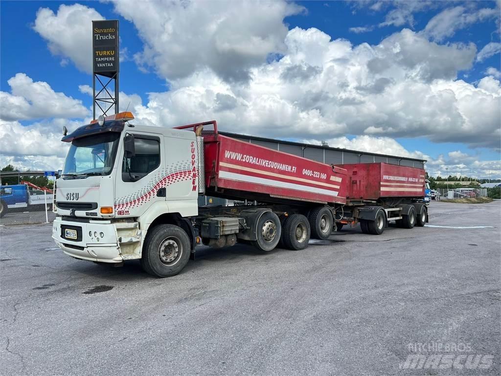 Sisu E11M-420 8X4 Tipper trucks