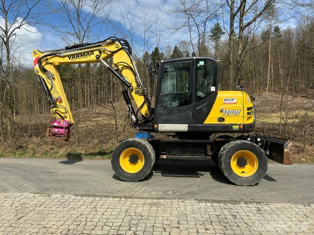 Yanmar B 110 W Wheeled excavators
