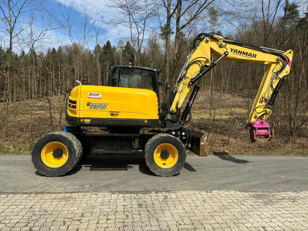 Yanmar B 110 W Wheeled excavators