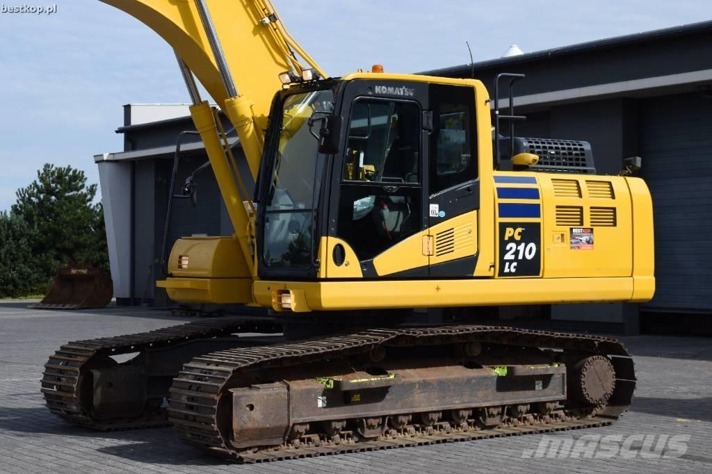 Komatsu PC 210 LC-11 Crawler excavators