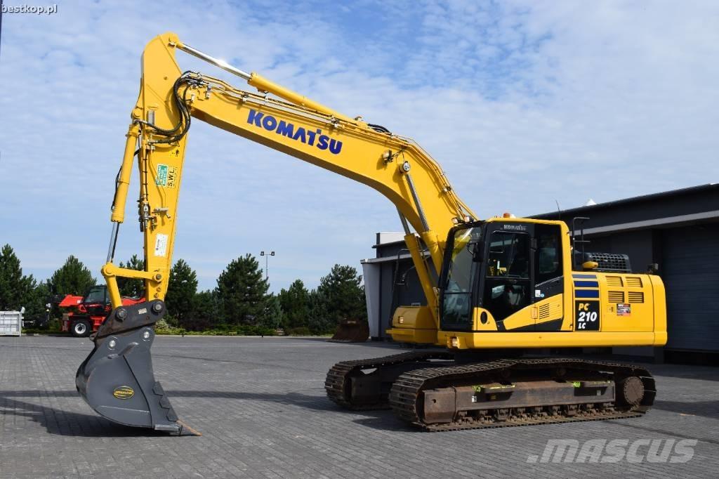 Komatsu PC 210 LC-11 Crawler excavators
