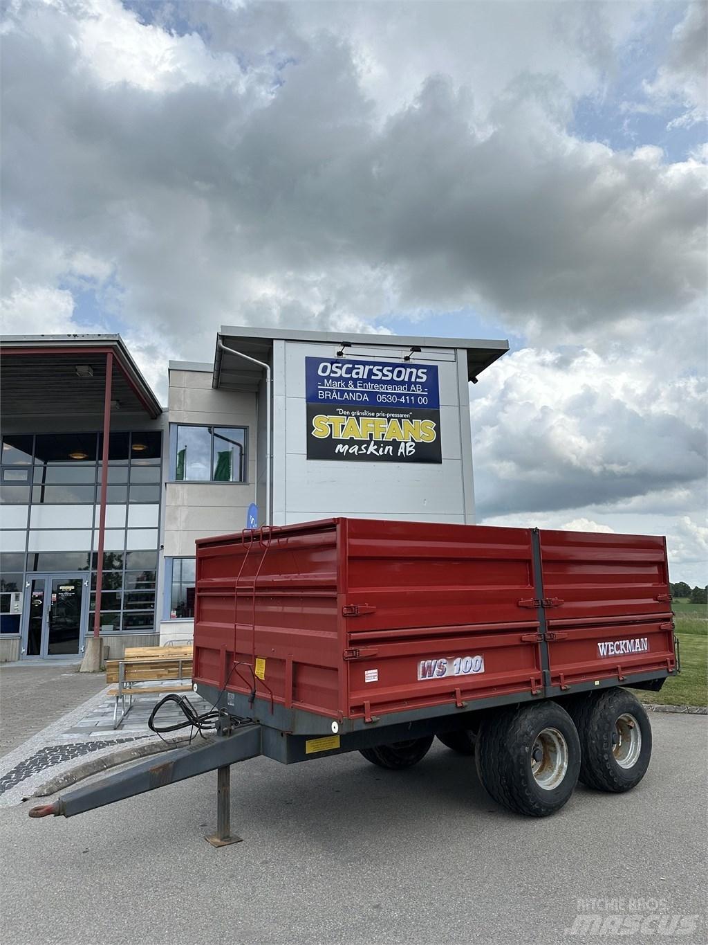 Weckman WS100 Grain / Silage Trailers