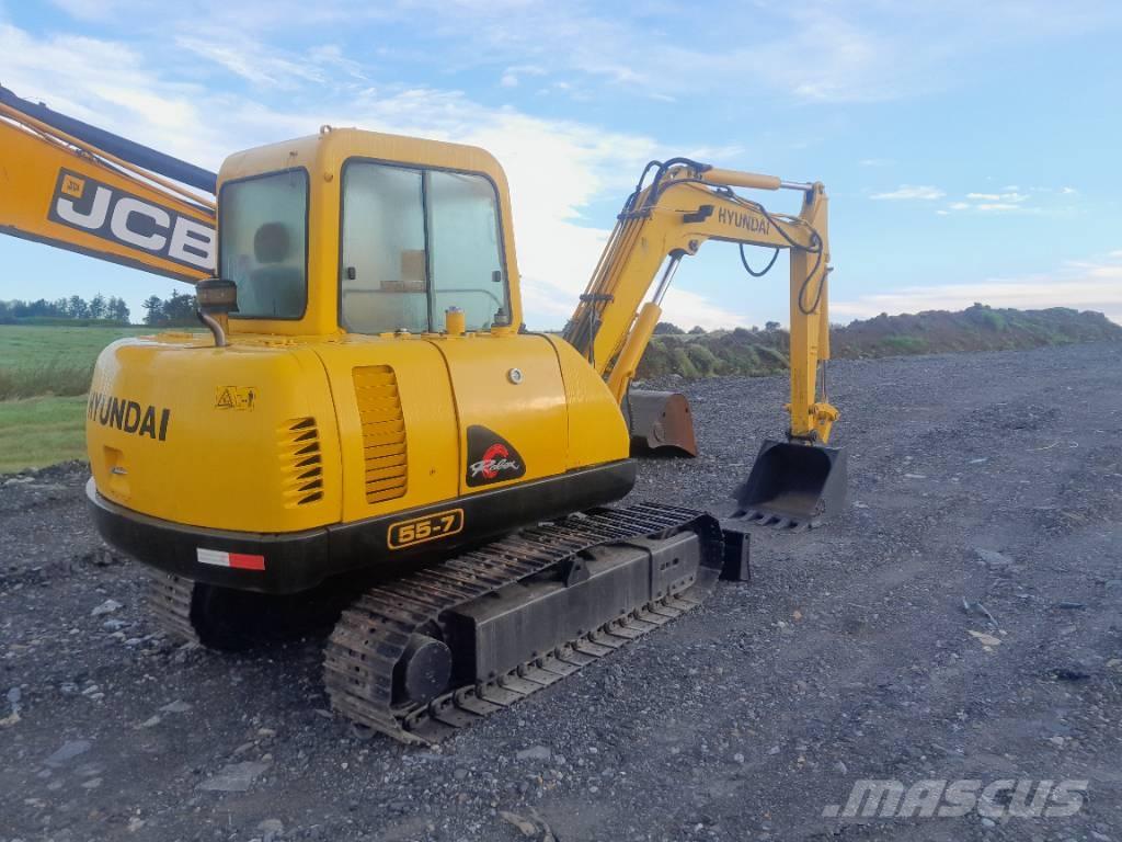 Hyundai R55-7 Crawler excavators