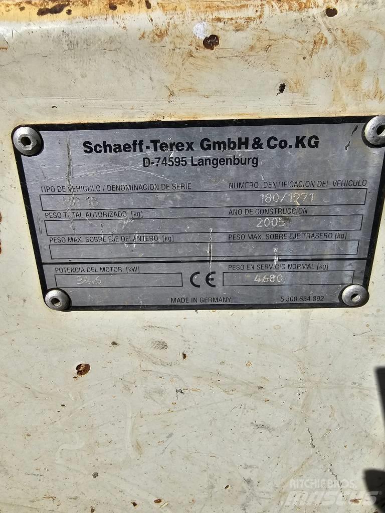 Terex HR 18 Mini excavators < 7t (Mini diggers)