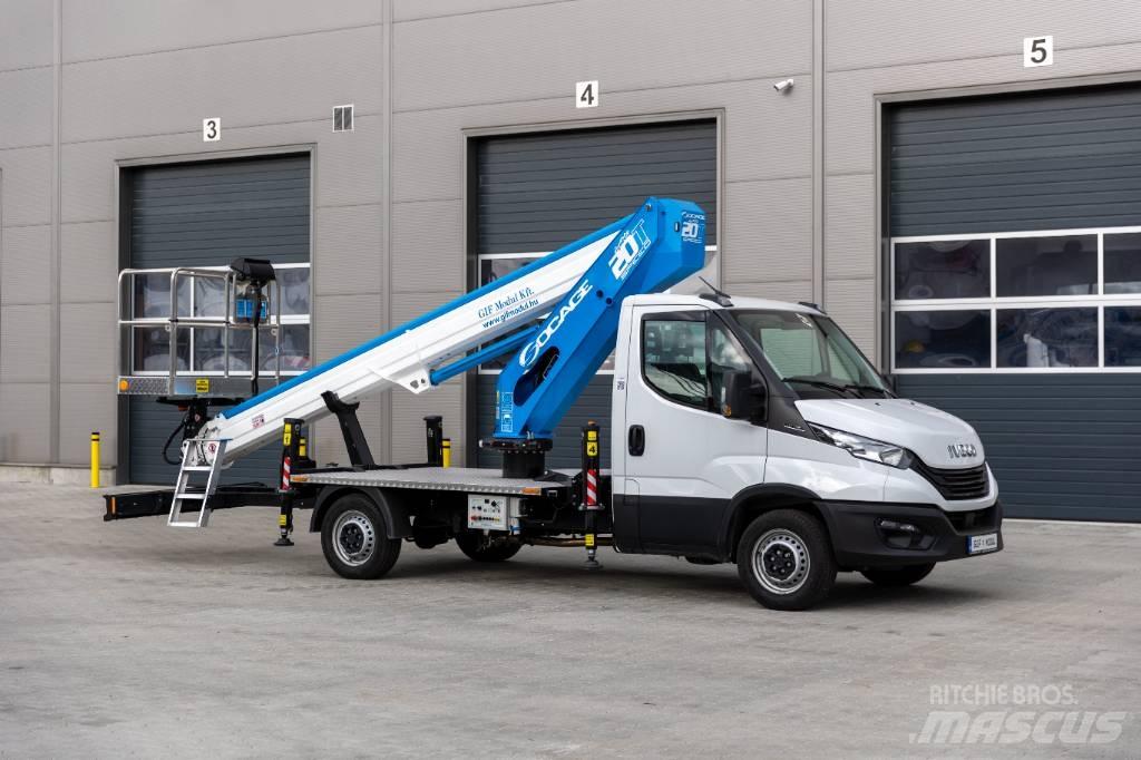 Socage 20T Truck mounted platforms