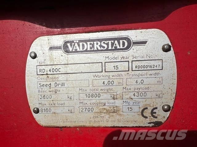 Väderstad Rapid400C Drills