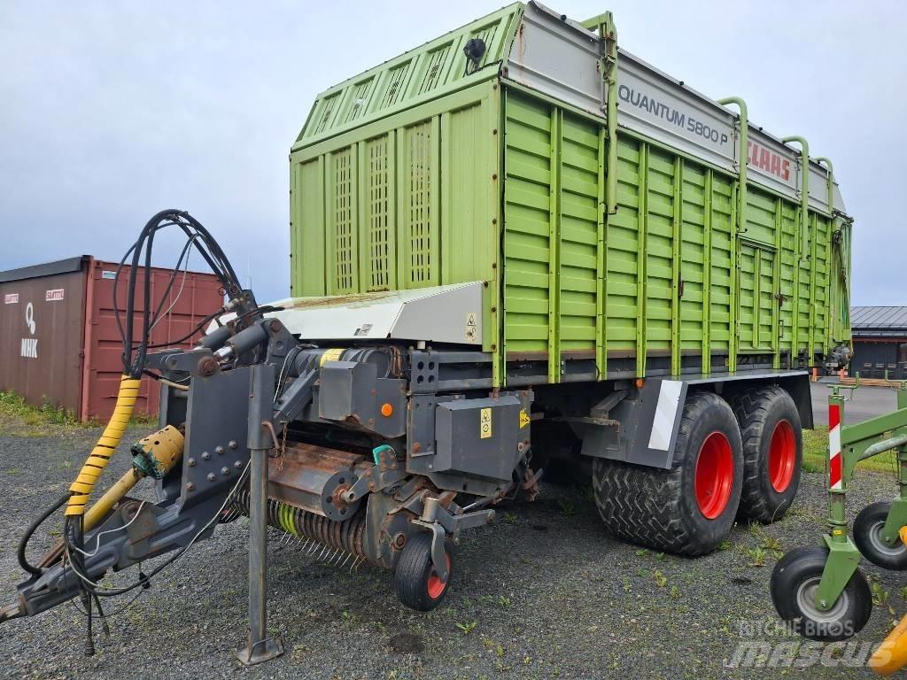 CLAAS Quantum 5800 P Self-loading trailers