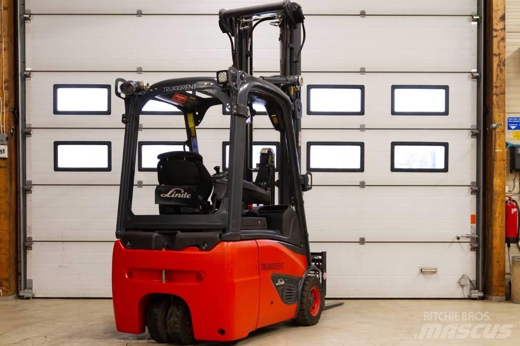 Linde E 16 C-02 Electric forklift trucks
