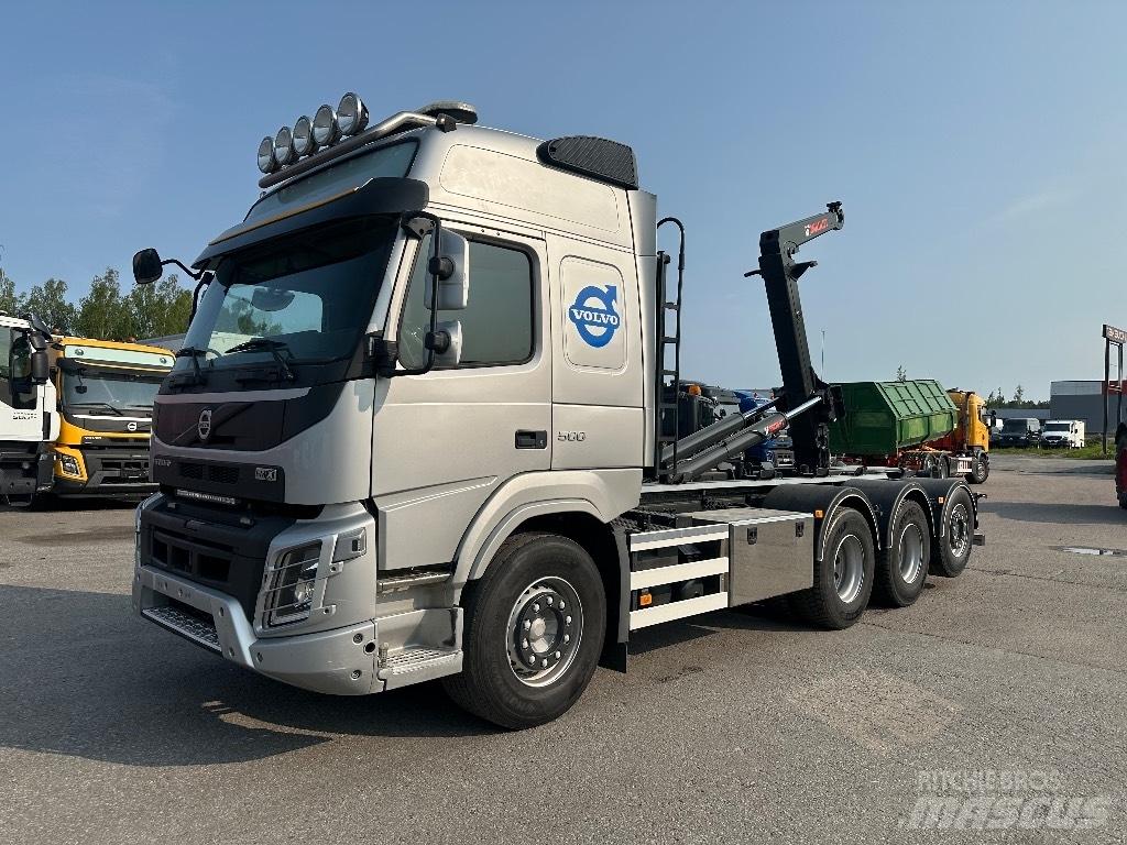 Volvo FMX 510 8x4*4 Hook lift trucks