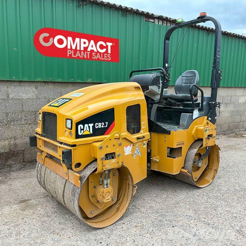 CAT CB 2.7 Twin drum rollers