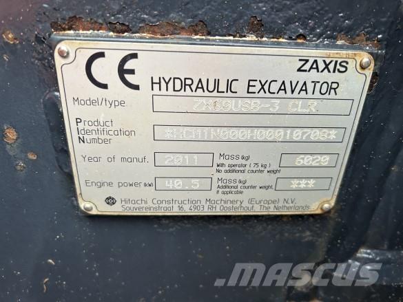 Hitachi ZX60USB-3 Other