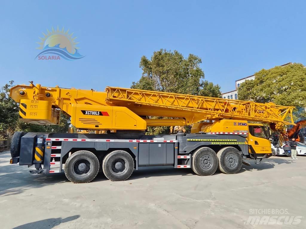 XCMG XCT 80L5 Rough terrain cranes