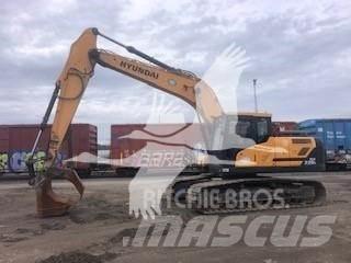Hyundai HX220L Crawler excavators