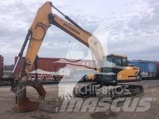 Hyundai HX220L Crawler excavators