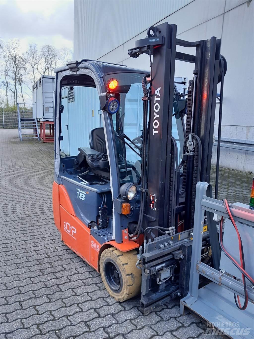 Toyota 8FBEKT18 Electric forklift trucks