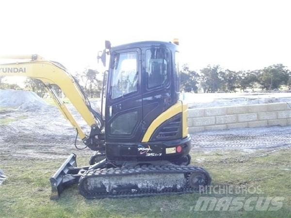 Hyundai R35Z-7 Mini excavators < 7t (Mini diggers)