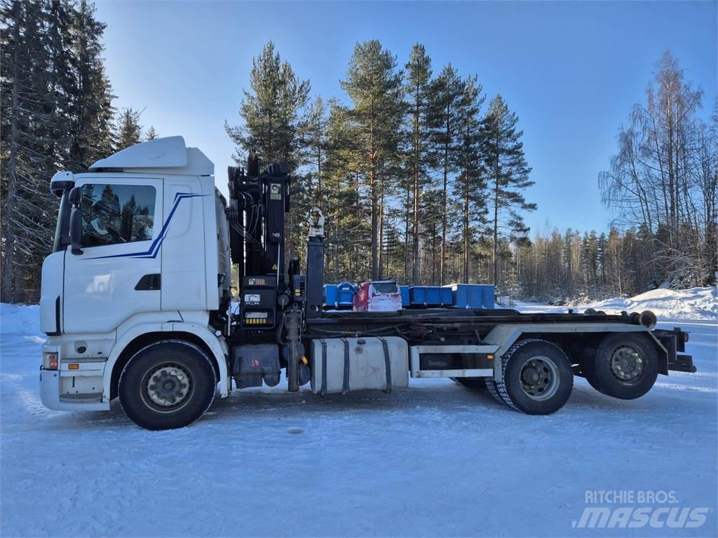 Scania R420 Truck mounted cranes