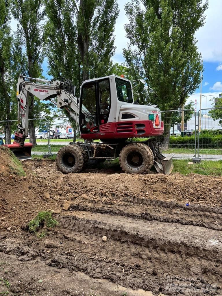Takeuchi TB295W Wheeled excavators