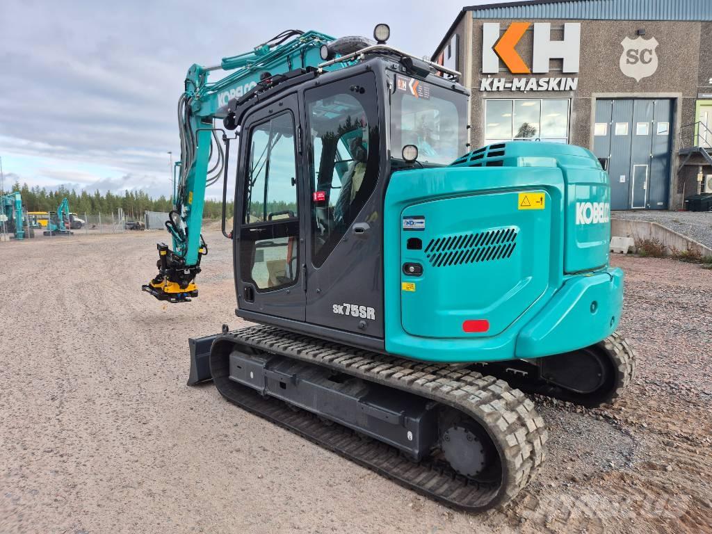 Kobelco SK75SR-7 Mini excavators  7t - 12t