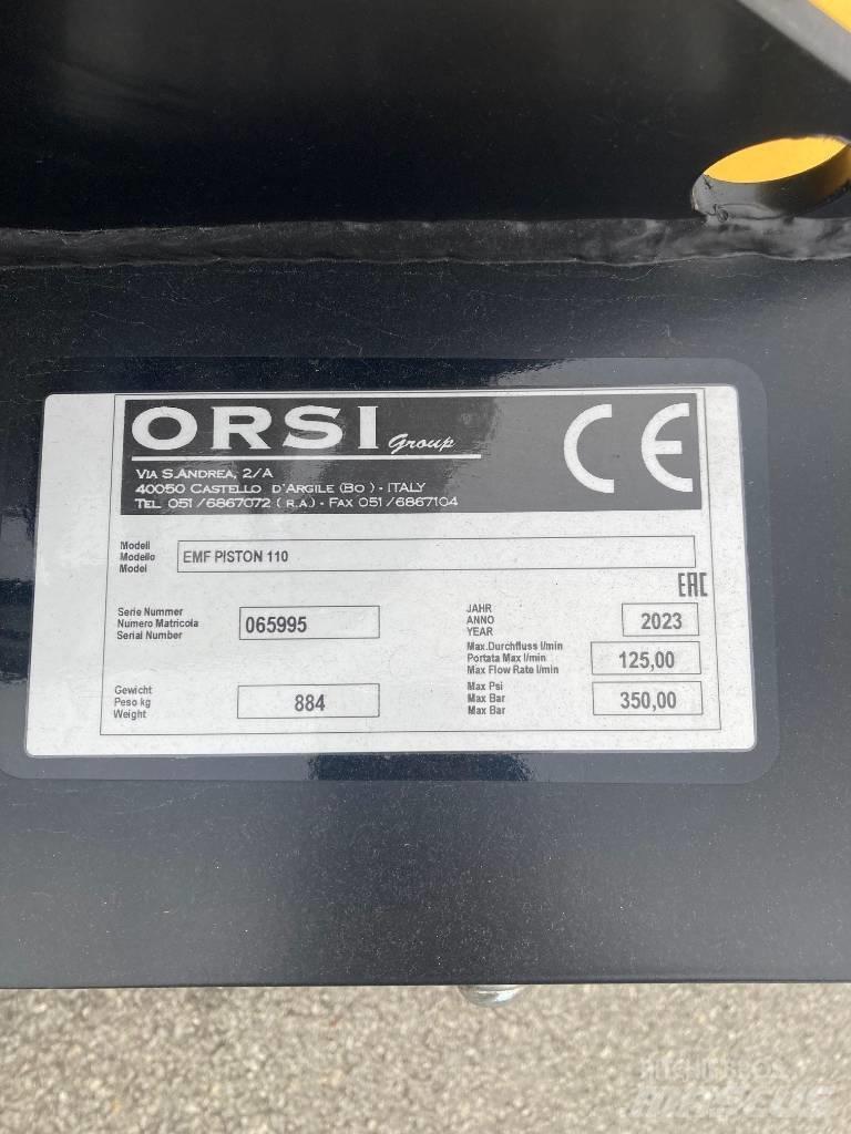 Orsi EMF PISTON 110 Forestry mulchers